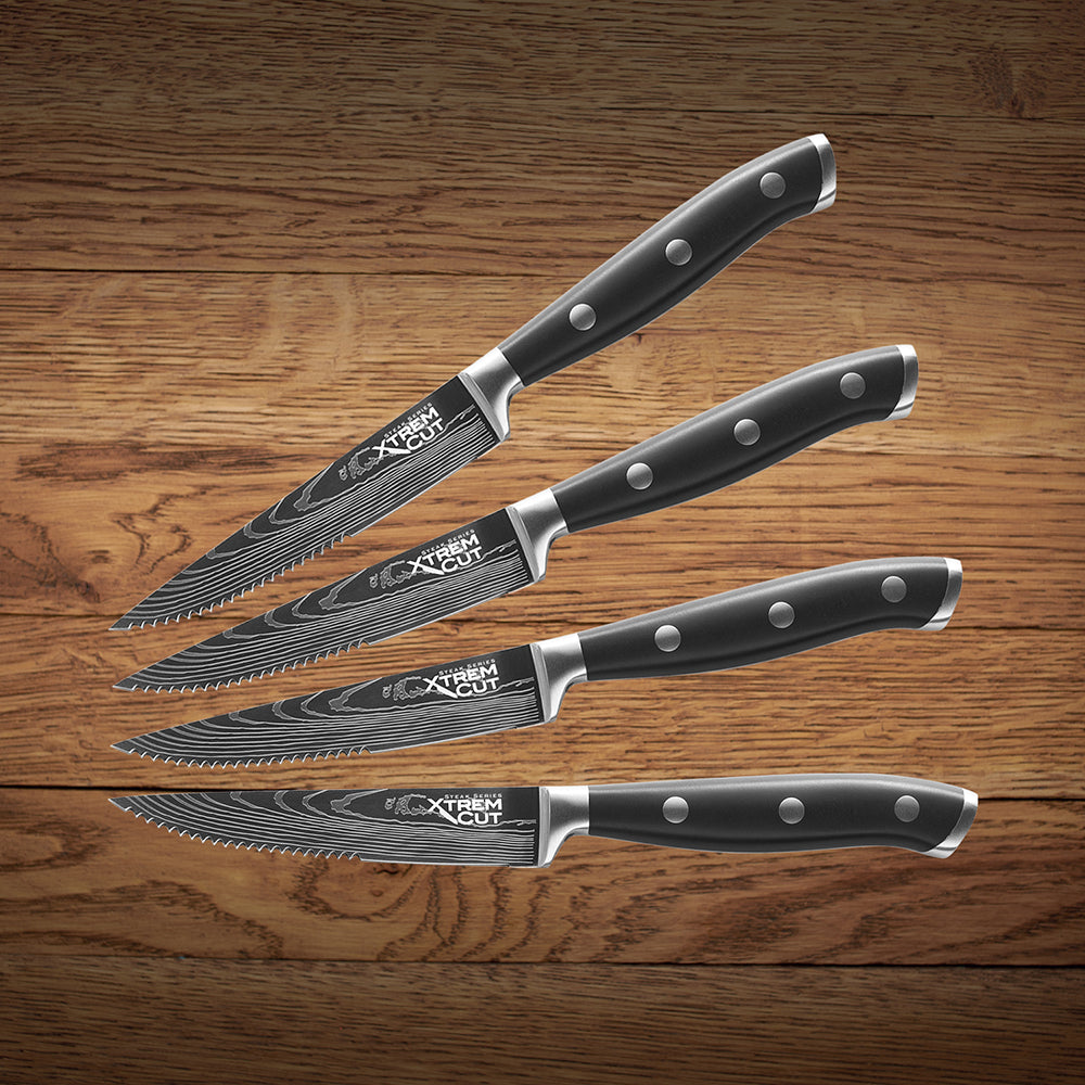 Xtrem Cut Steak Series Set Cuchillos x 4